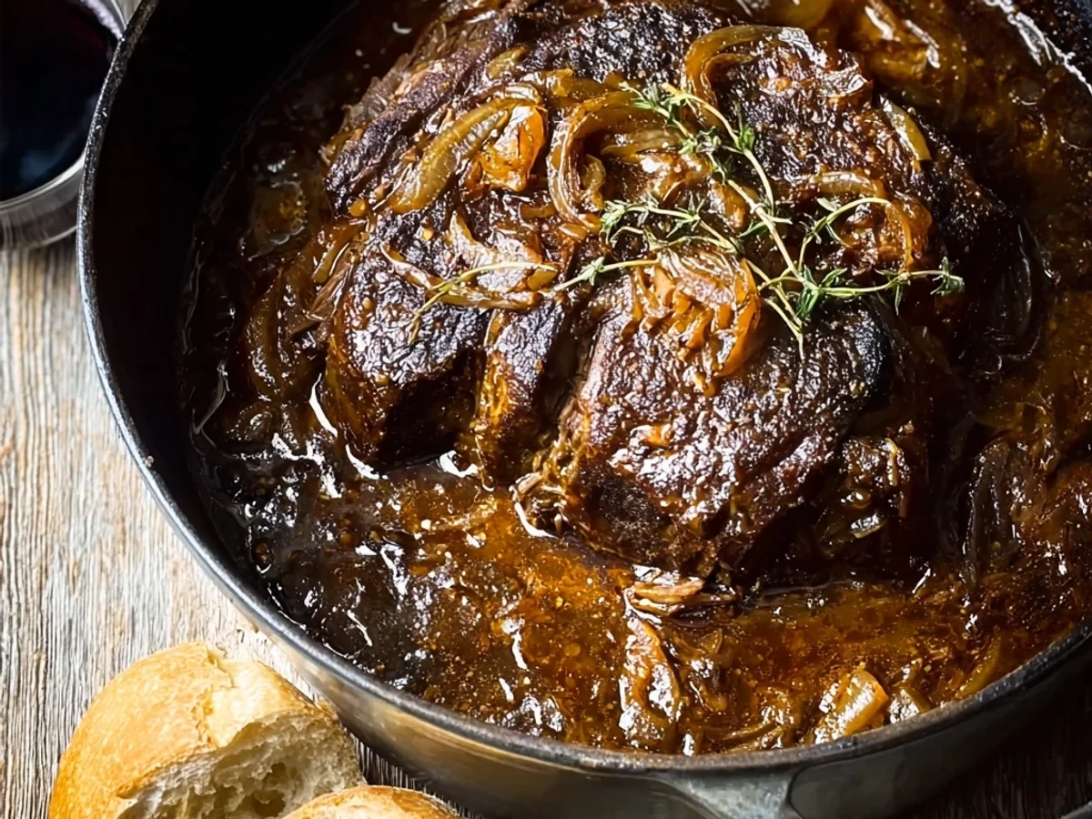French Onion Pot Roast: Rich, Savory Slow-Cooked Meal - Image 2