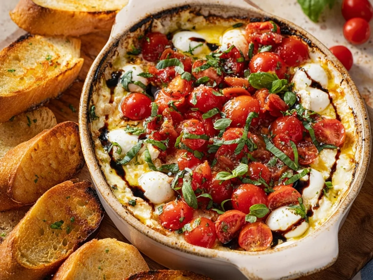 Fresh Caprese Dip Recipe: Simple & Flavorful - Image 2