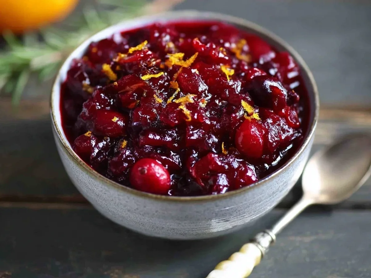 Fresh Cranberry Orange Sauce: Tangy & Bright - Image 2