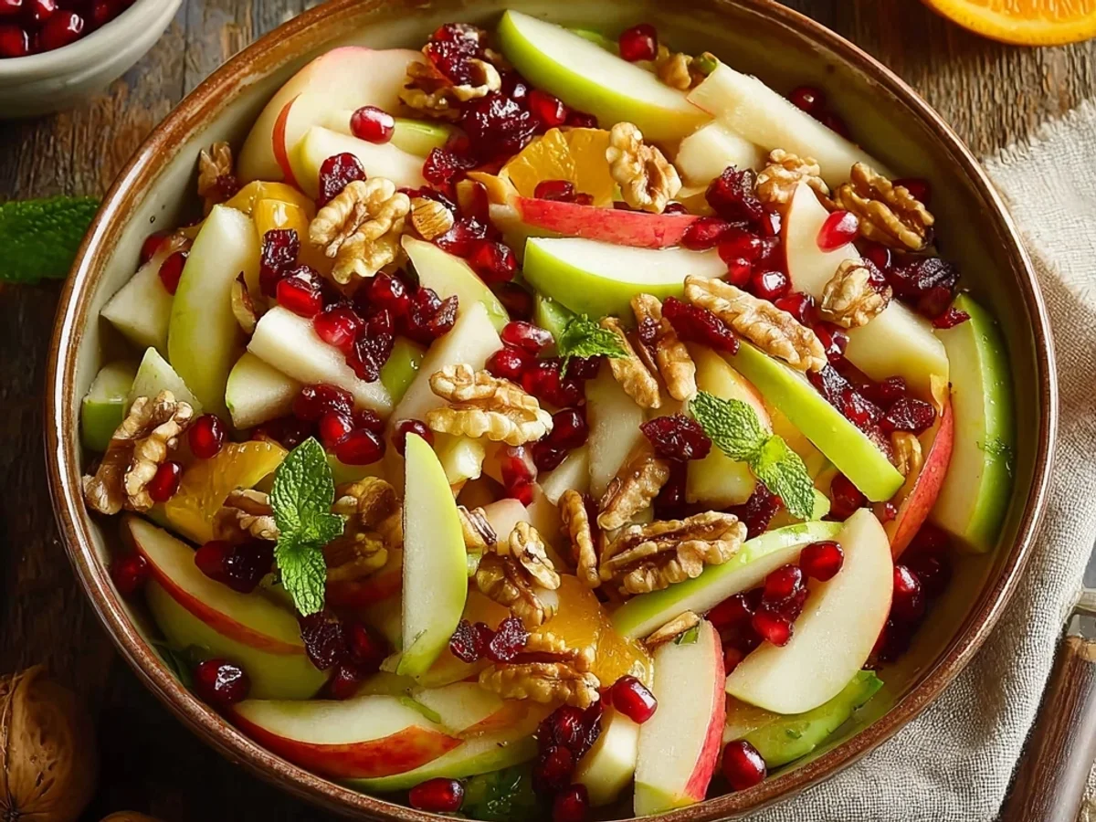 Fresh Fall Fruit Salad for Thanksgiving Table - Image 1
