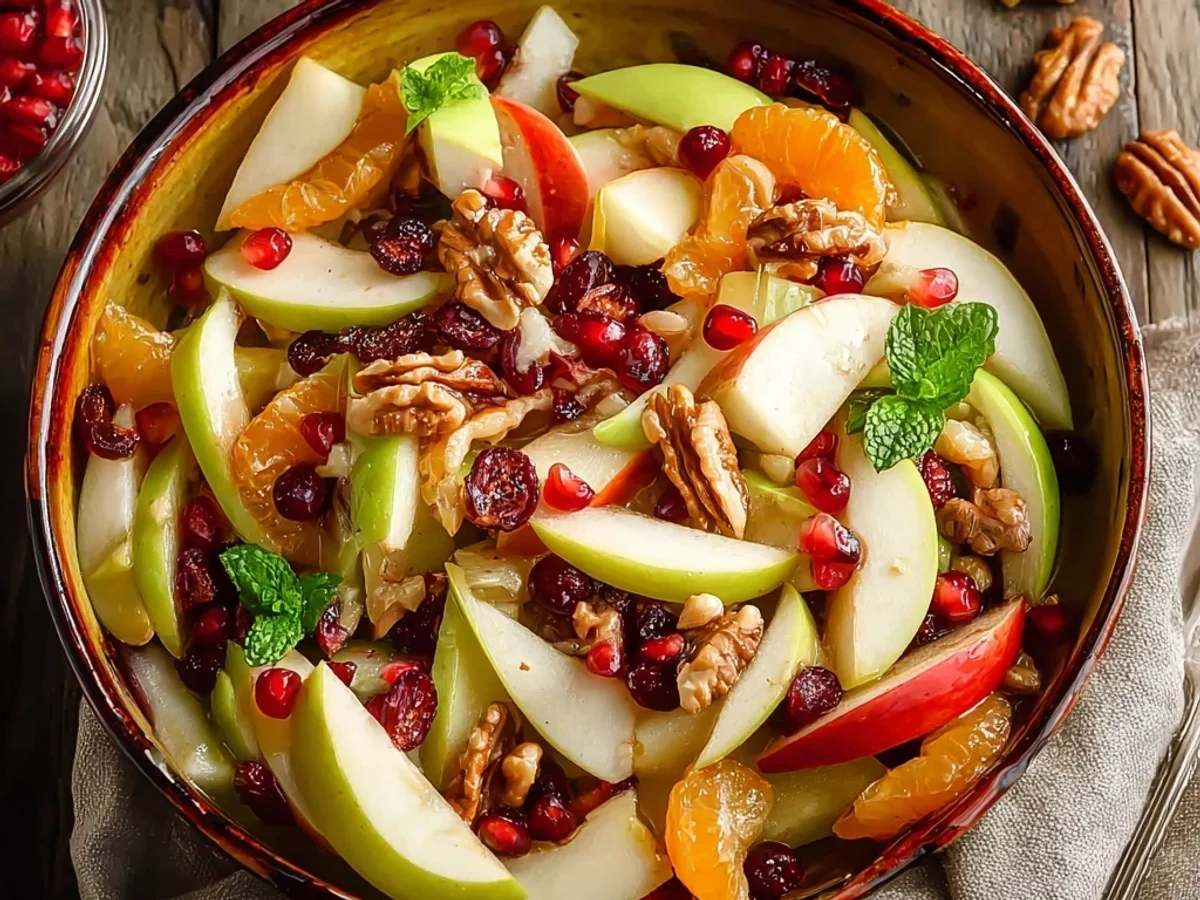 Fresh Fall Fruit Salad for Thanksgiving Table - Image 2