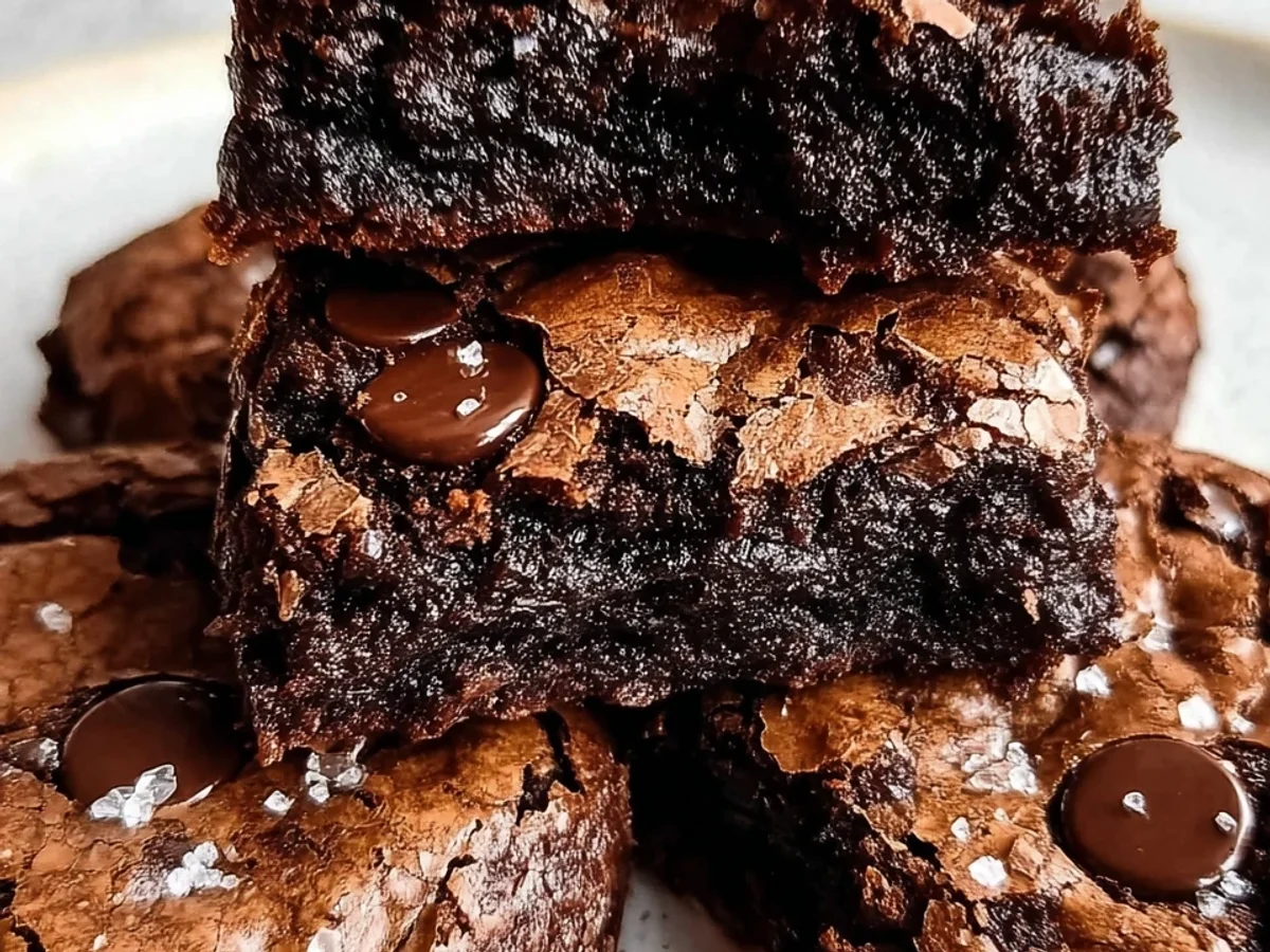 Fudgy Chewy Brookies: A Delightful Dessert - Image 1
