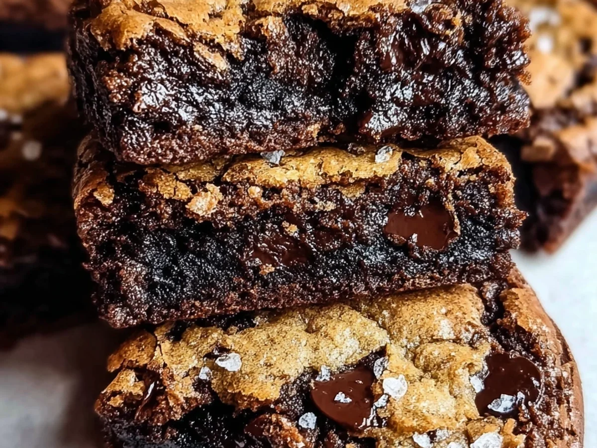 Fudgy Chewy Brookies: A Delightful Dessert - Image 2