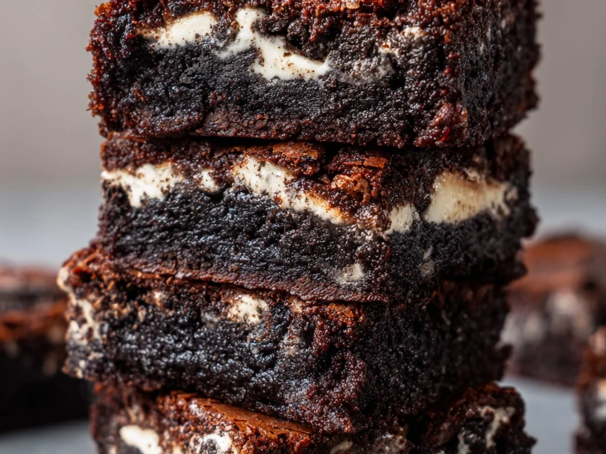 Fudgy Cookies and Cream Brownies Recipe - Image 2