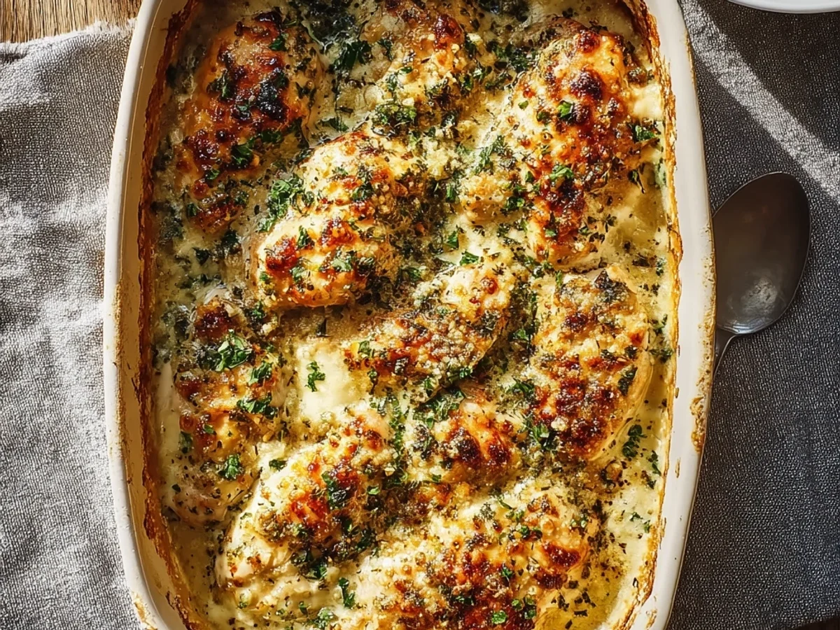 Garlic Parmesan Chicken Bake: Easy Weeknight Meal - Image 2