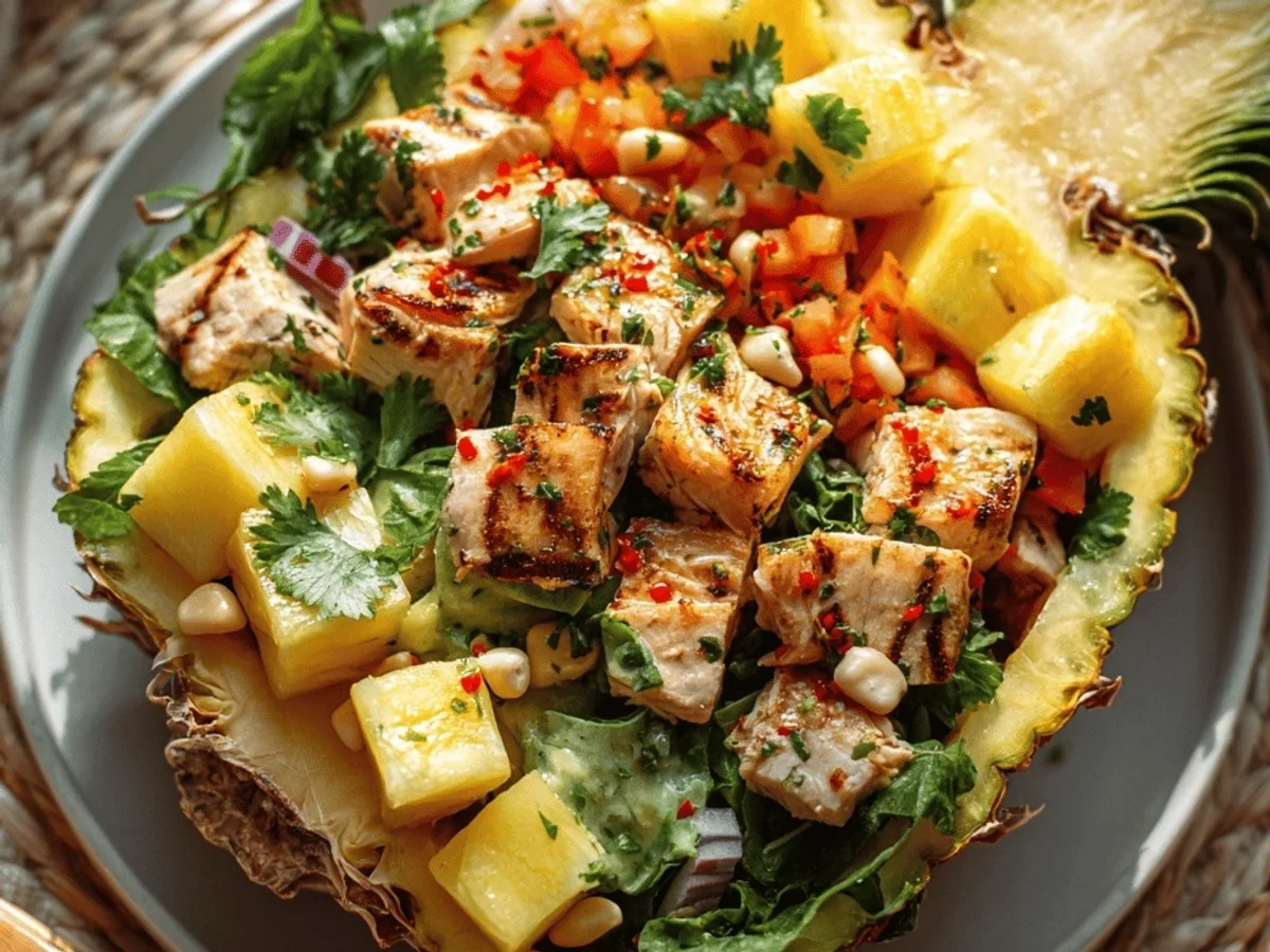 Hawaiian Chicken Salad: My Sunny, Easy Recipe! - Image 1