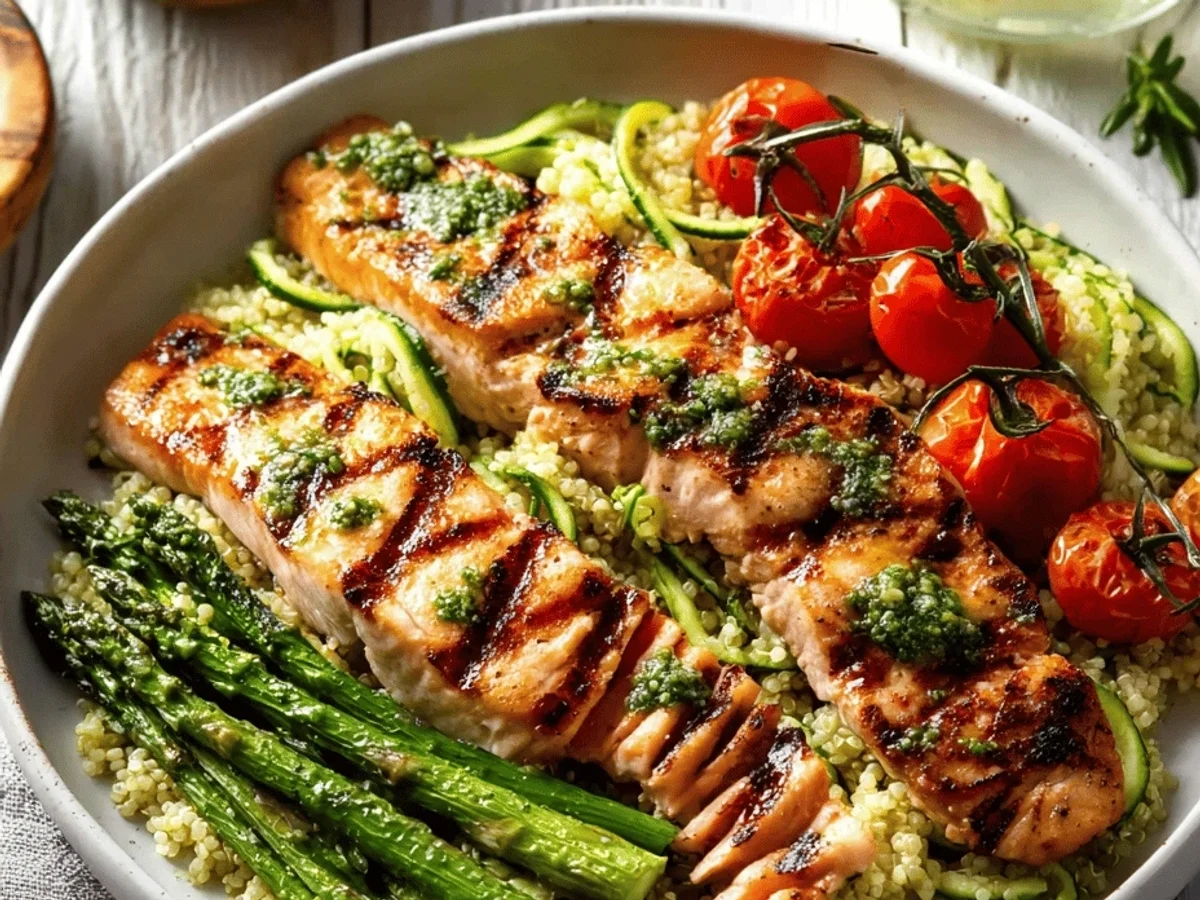 Healthy Clean Eating Dinner Ideas: My Go-To Salmon Bowl - Image 2