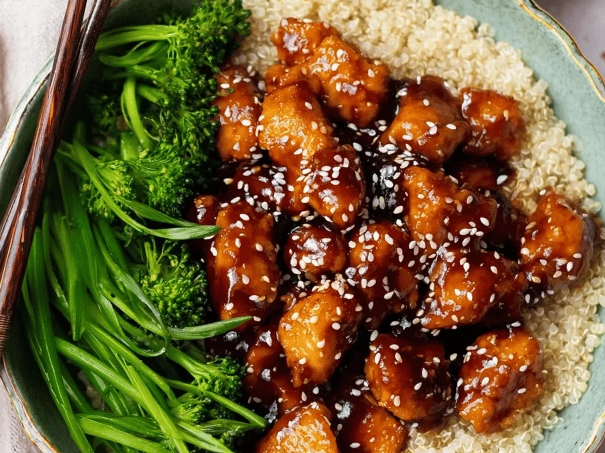 Healthy Sesame Chicken: My Go-To Weeknight Win! - Image 1