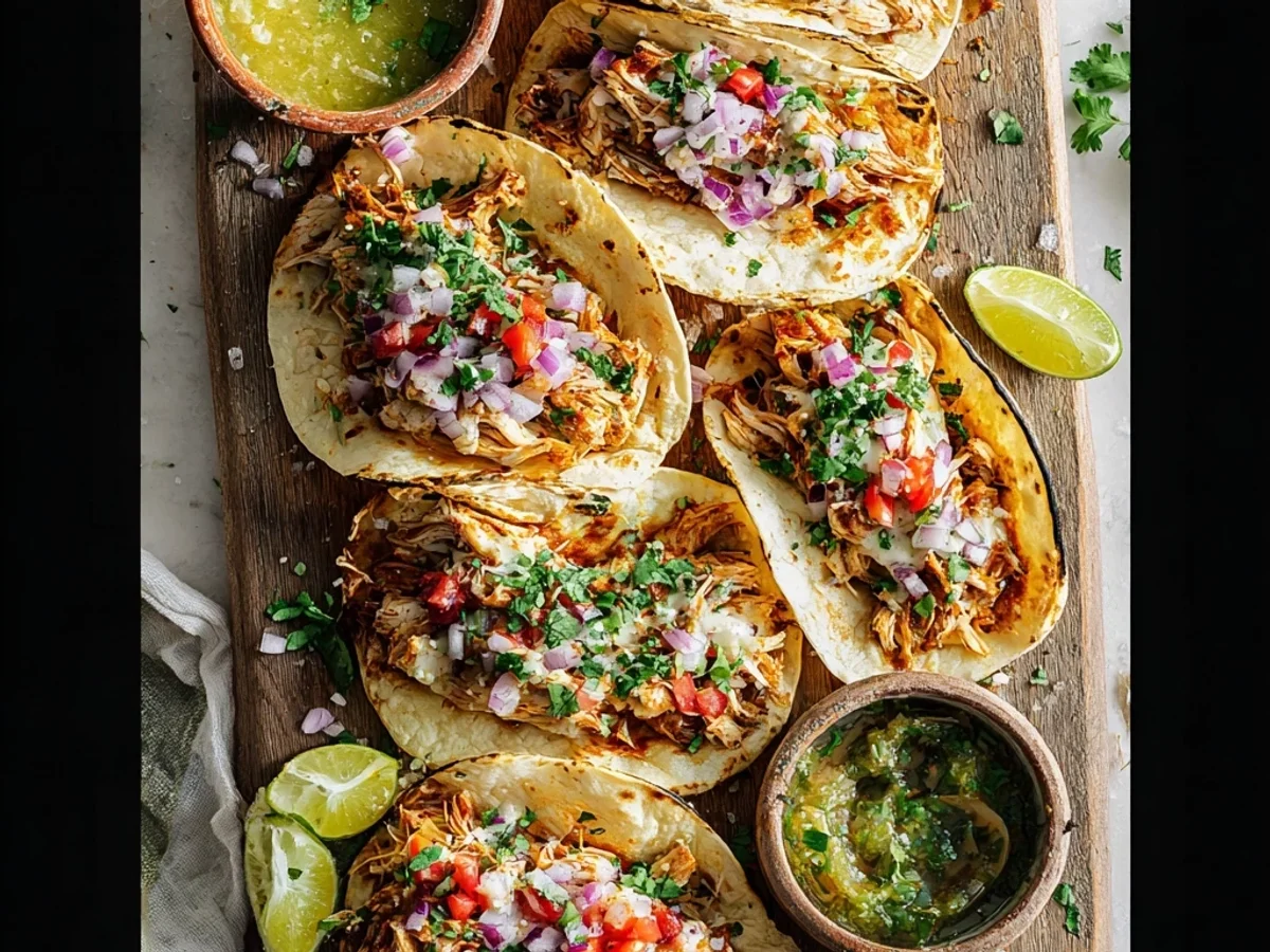 Healthy Slow Cooker Chicken Tacos: Weeknight Win - Image 2