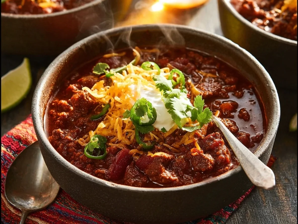 Hearty Beef Chili Recipe: A Slow-Simmered Favorite - Image 3