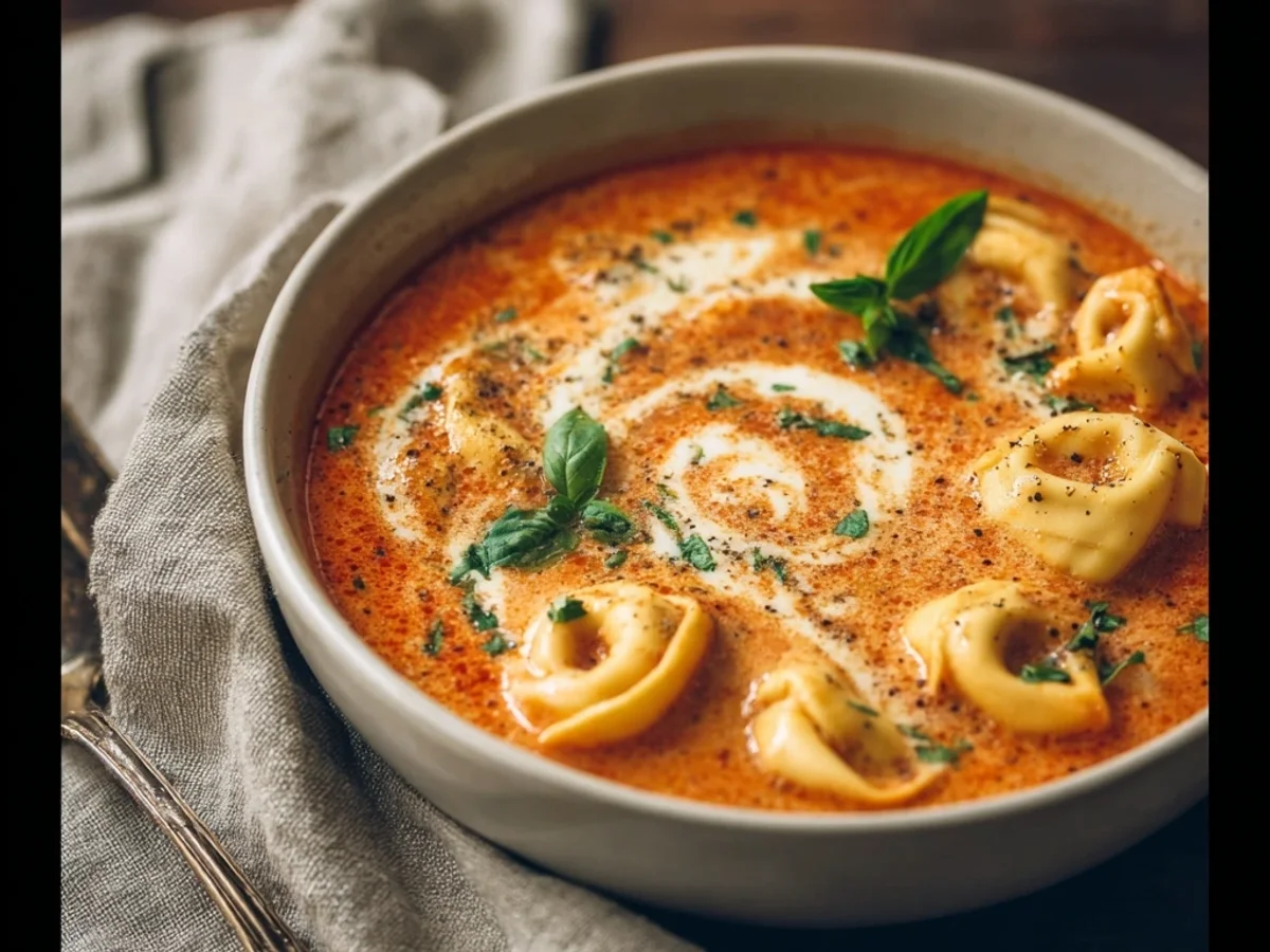 Hearty Cheesy Tomato Tortellini Soup: A Weeknight Hug - Image 2