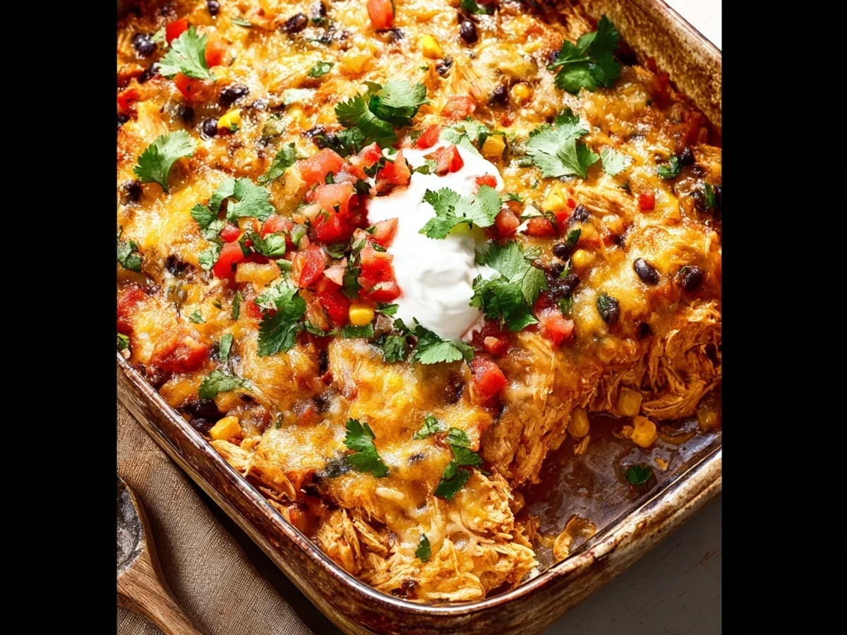 Hearty Chicken Burrito Casserole: Easy Weeknight Meal - Image 2