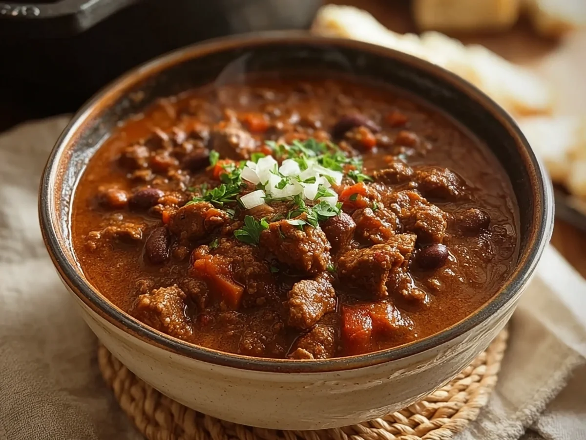Hearty Deer Chili Recipe: A Comforting Bowl - Image 2