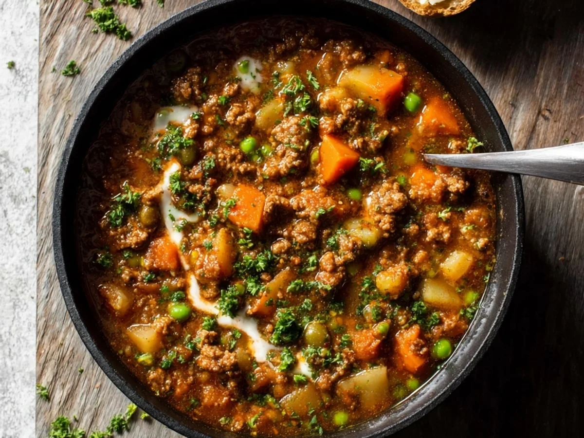 Hearty Hamburger Stew Recipe: Simple Comfort Food - Image 1