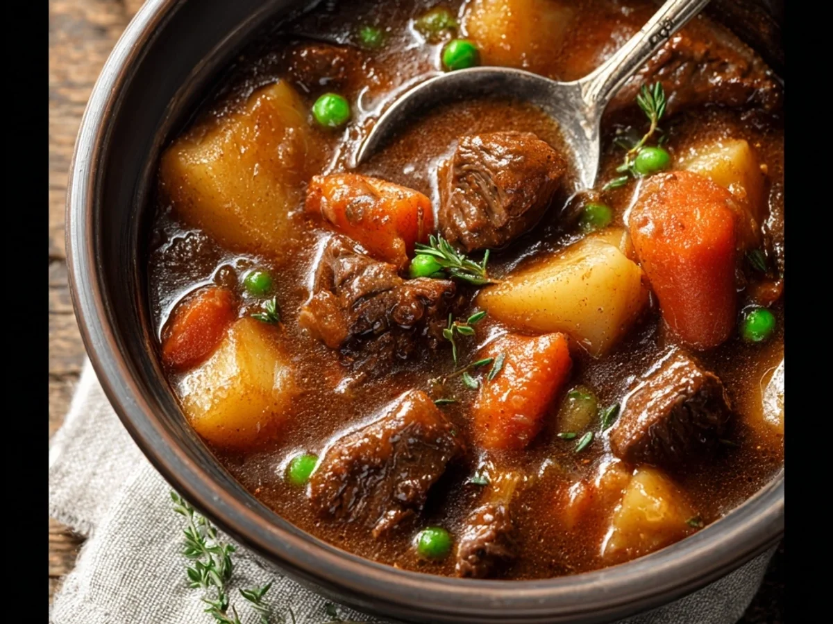 Hearty Healthy Beef Stew: A Slow-Cooked Comfort Meal - Image 1