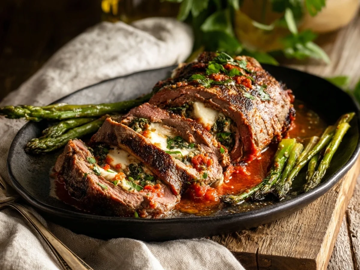 Hearty Italian Stuffed Flank Steak Rolls: A Family Favorite - Image 2