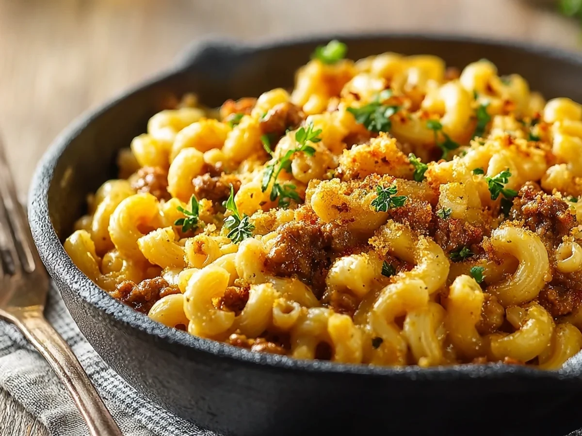 Hearty One Pot Cheeseburger Macaroni - Image 2