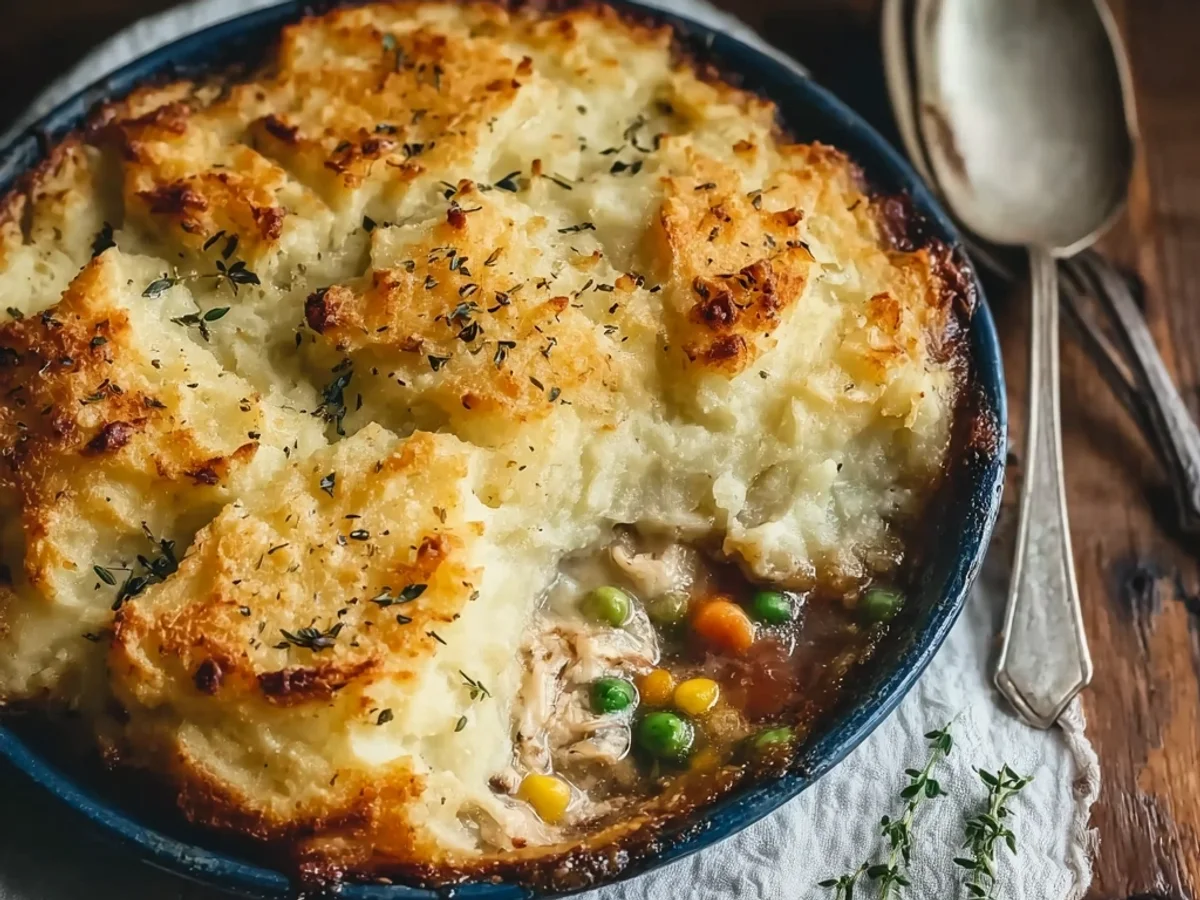Hearty Rotisserie Chicken Shepherd's Pie: Weeknight Comfort - Image 1