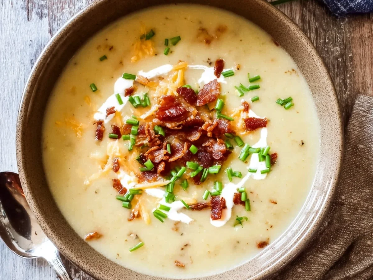 Hearty Slow Cooker Potato Soup: A Weeknight Hug - Image 1