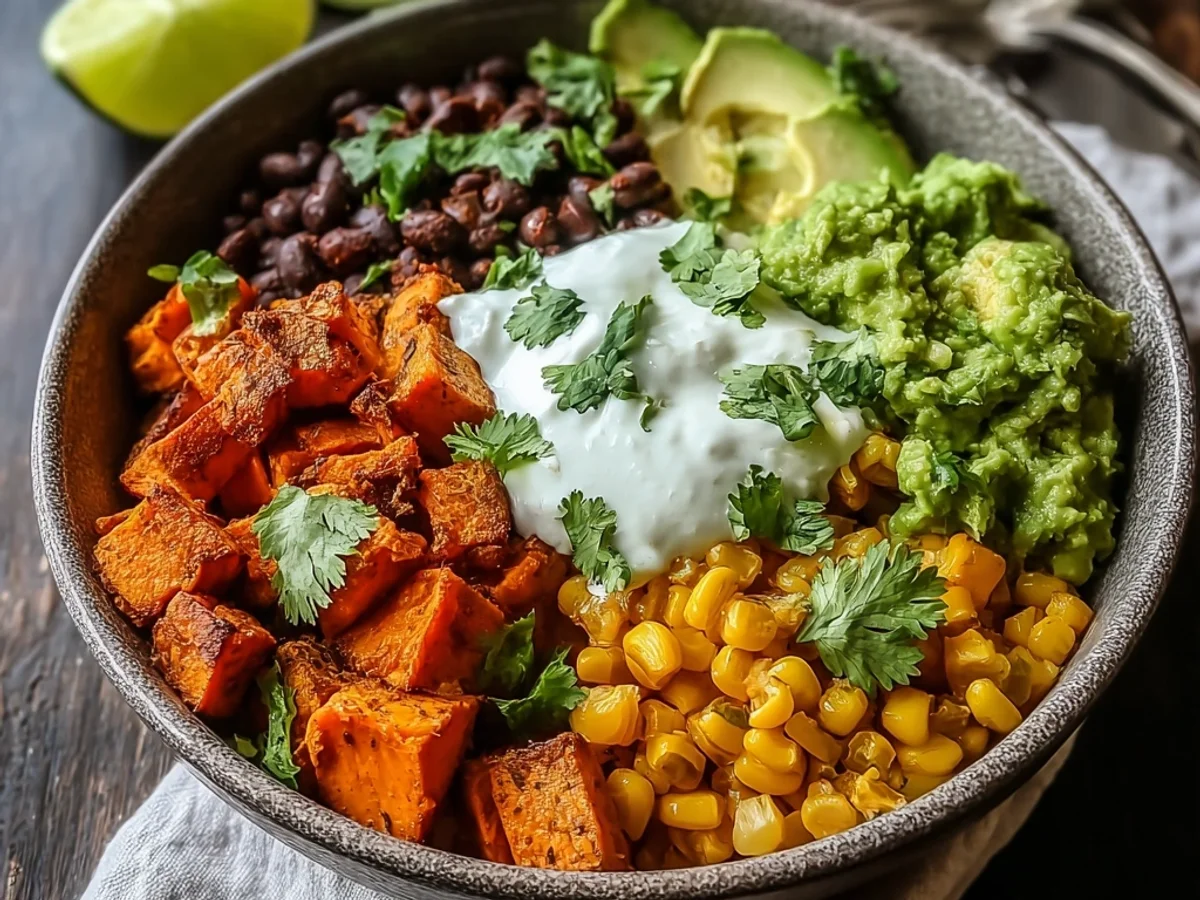 Hearty Sweet Potato Taco Bowl: A Weeknight Favorite - Image 1