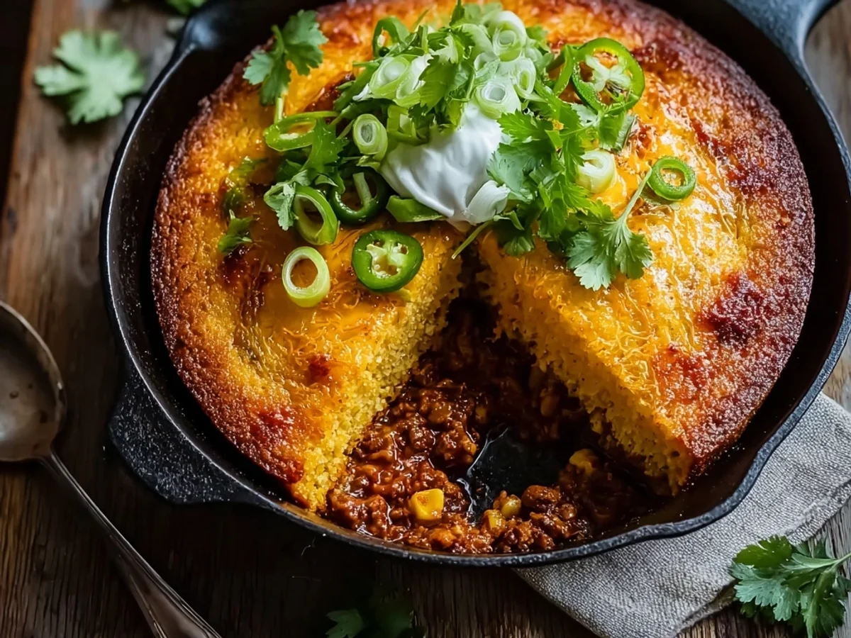 Hearty Texas Tamale Pie Recipe: A Weeknight Comfort Classic - Image 1