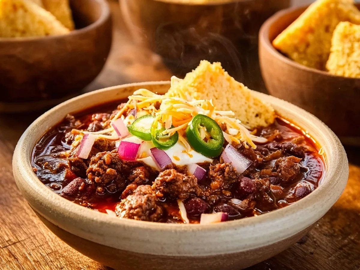 Hearty Venison Chili Recipe: A Rustic Family Favorite - Image 1