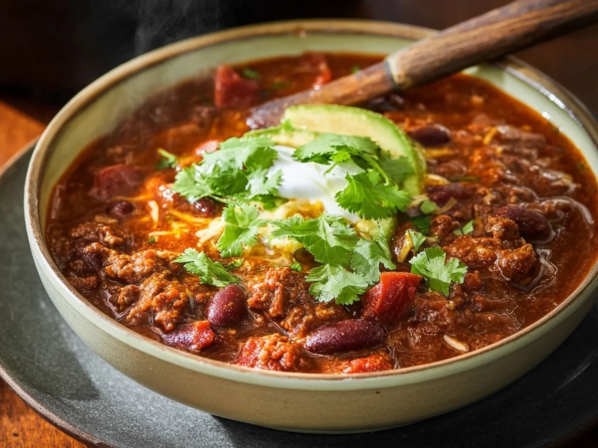Hearty Venison Chili Recipe: A Slow-Simmered Comfort - Image 1