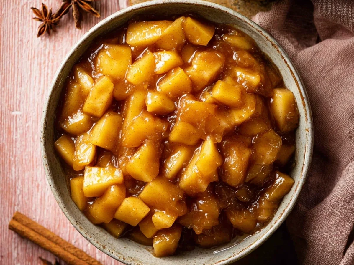 Homemade Apple Pie Filling: Spiced & Tender Apples - Image 1