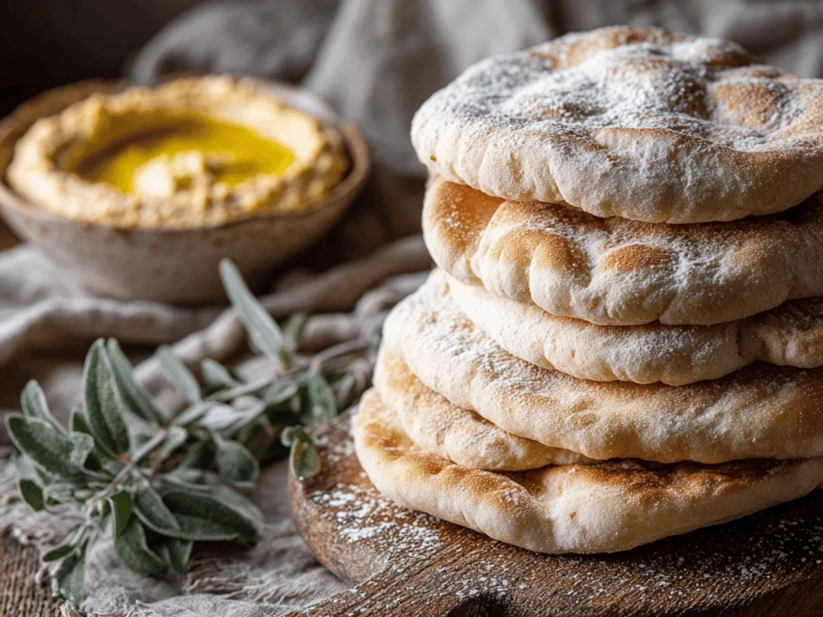 Homemade Greek Pita Bread: Soft, Fluffy & Easy! - Image 2