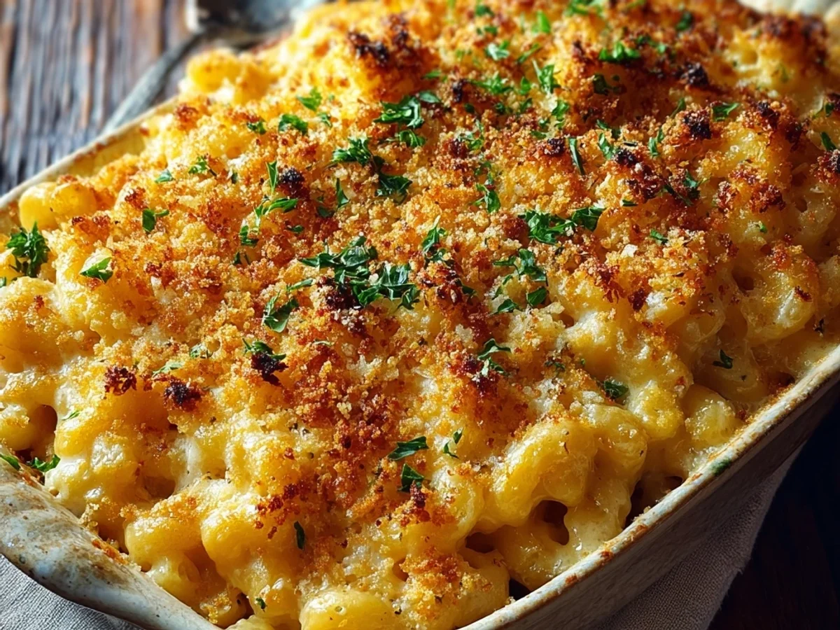 Homestyle Cheesy Baked Macaroni Casserole for Comfort - Image 2