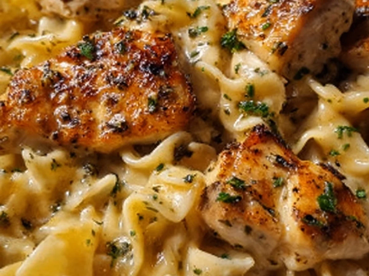 Homestyle Chicken with Buttered Noodles Recipe - Image 2
