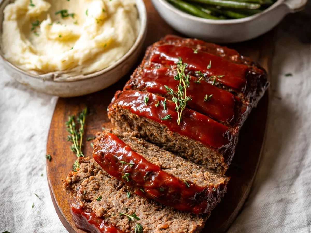 Homestyle Classic Meatloaf: Simple, Savory Comfort - Image 1