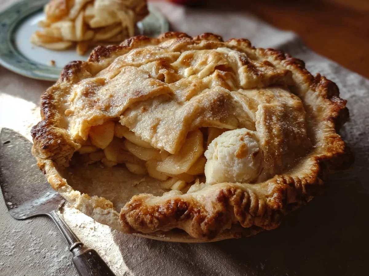 Homestyle Grandma's Apple Pie: A Sweet Memory - Image 1