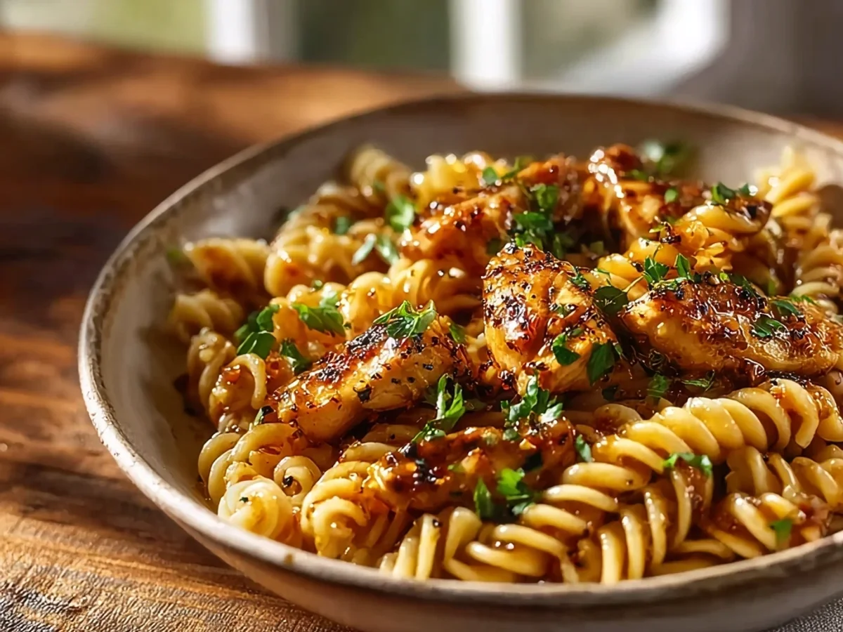 Honey Pepper Chicken Pasta: Sweet Heat Weeknight Wonder - Image 1