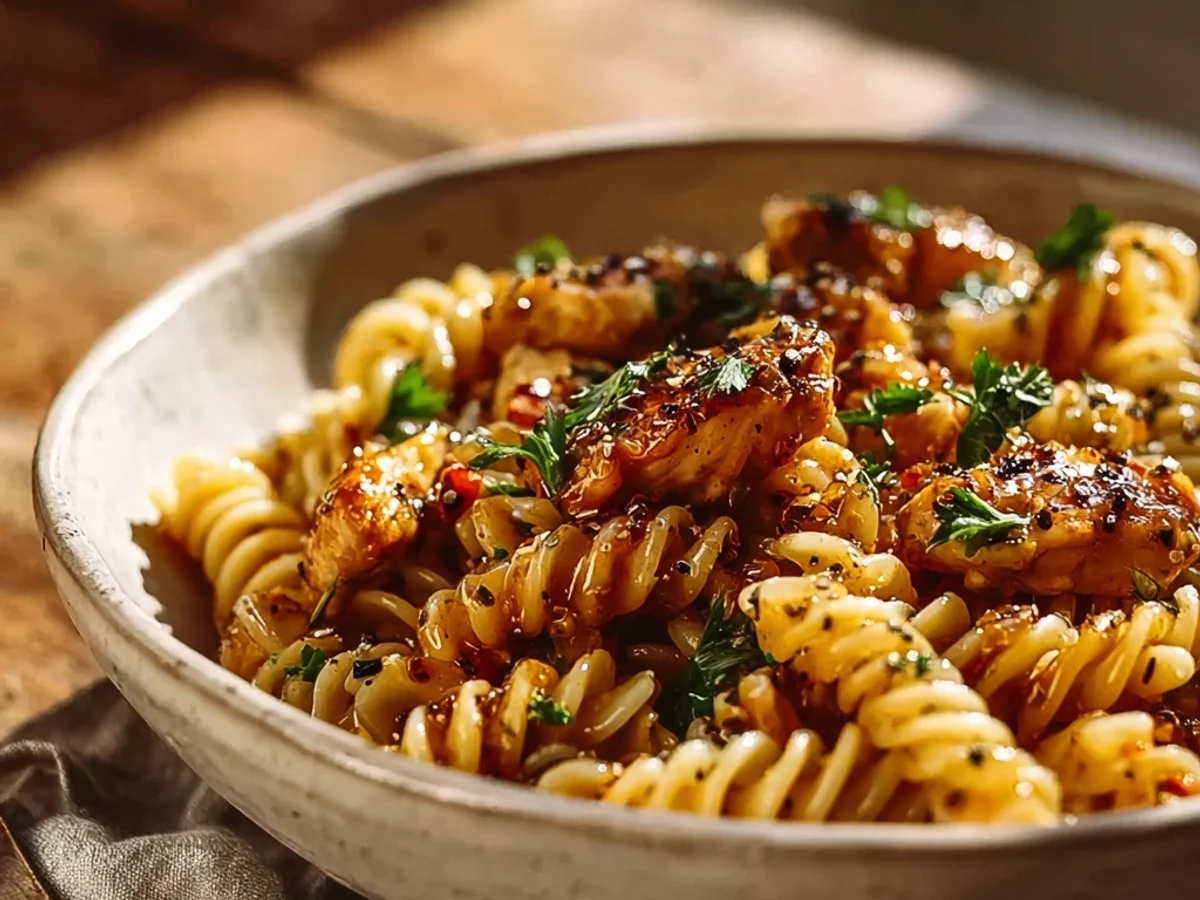 Honey Pepper Chicken Pasta: Sweet Heat Weeknight Wonder - Image 2
