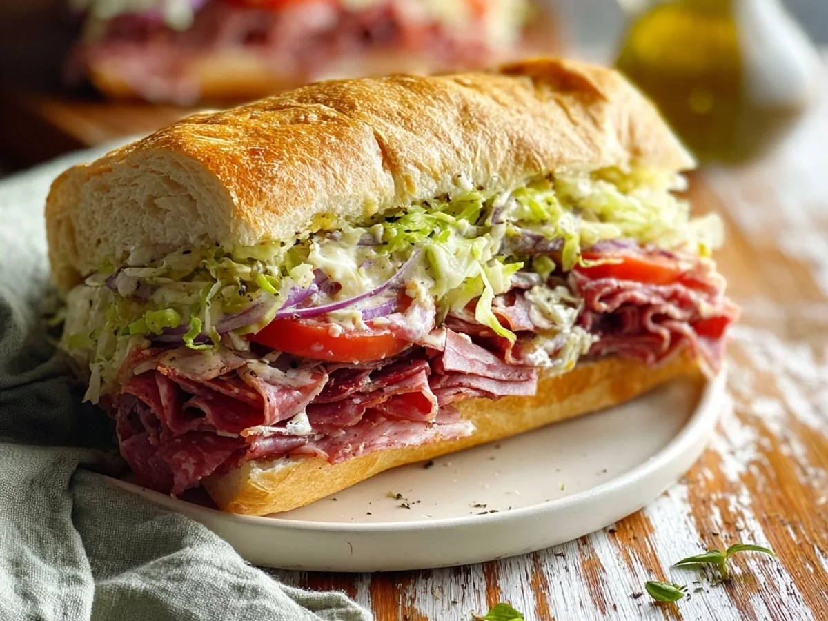 Italian Grinder Salad: Your Easy, Tangy Sandwich Bowl - Image 1