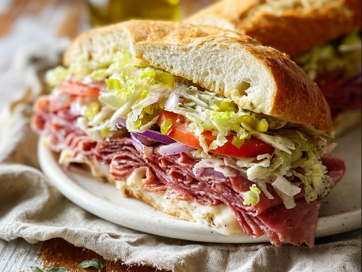 Italian Grinder Salad: Your Easy, Tangy Sandwich Bowl - Image 2