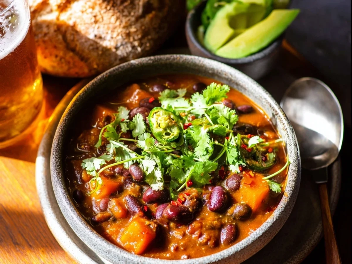 Kabocha Two-Bean Chili: Hearty Fall Comfort - Image 1