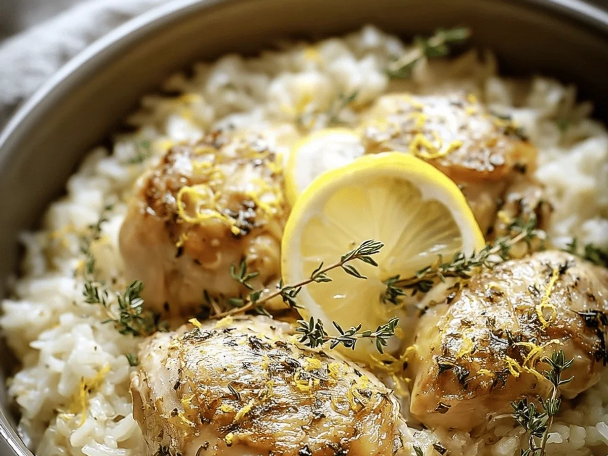 Lemon Herb Chicken Rice: My Cozy Weeknight Go-To - Image 2
