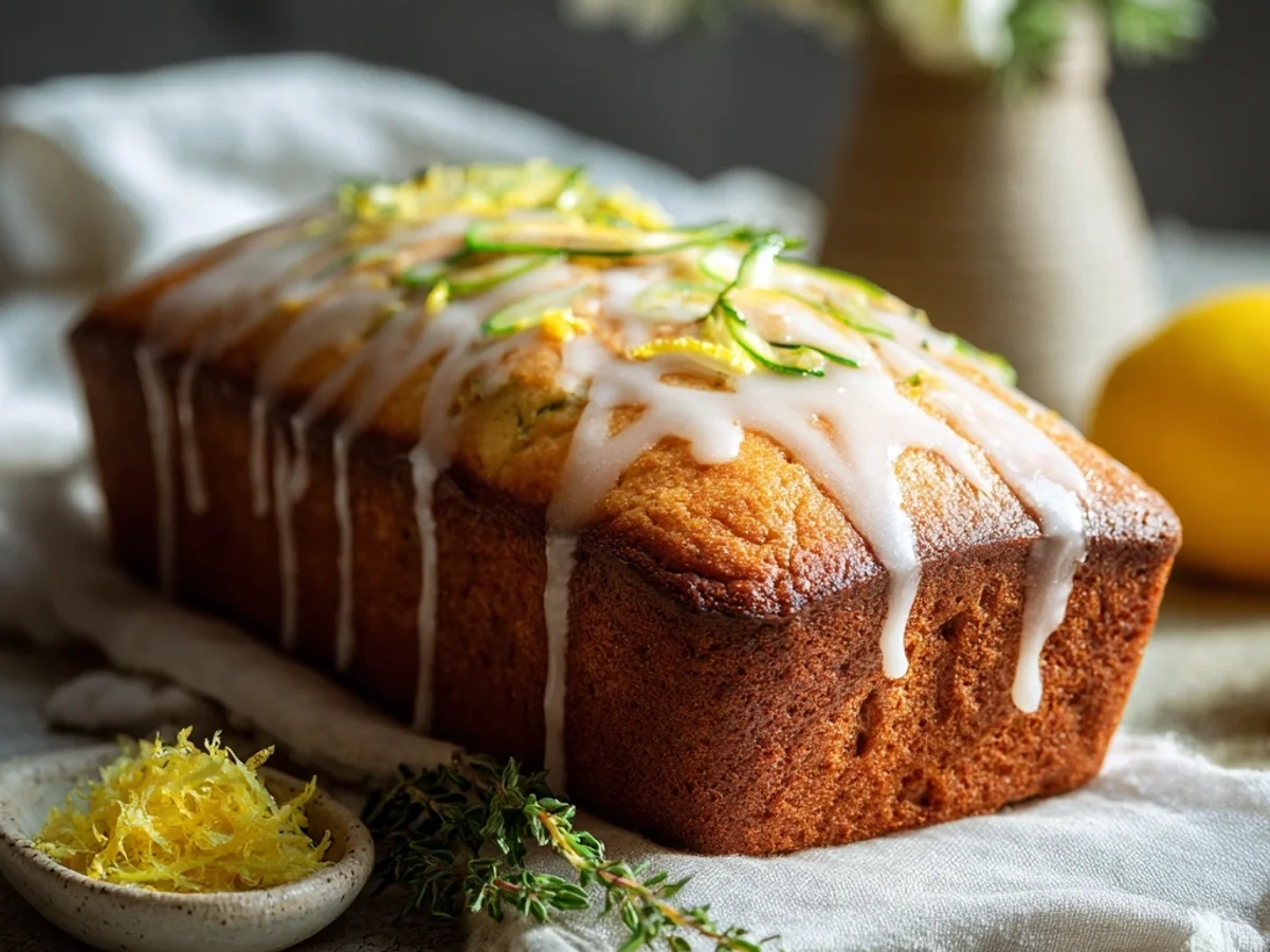Lemon Zucchini Loaf Recipe: Bright & Tender Home-Baked Bread - Image 2
