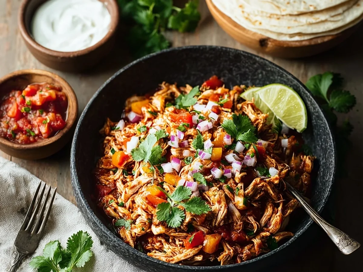 Mexican Pulled Chicken: Zesty & Tender - Image 2