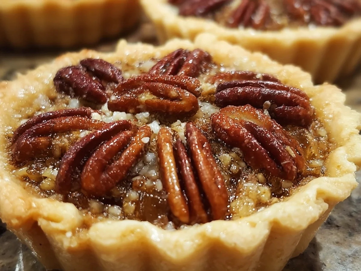 Mini Pecan Pie: Classic American Dessert for One - Image 1
