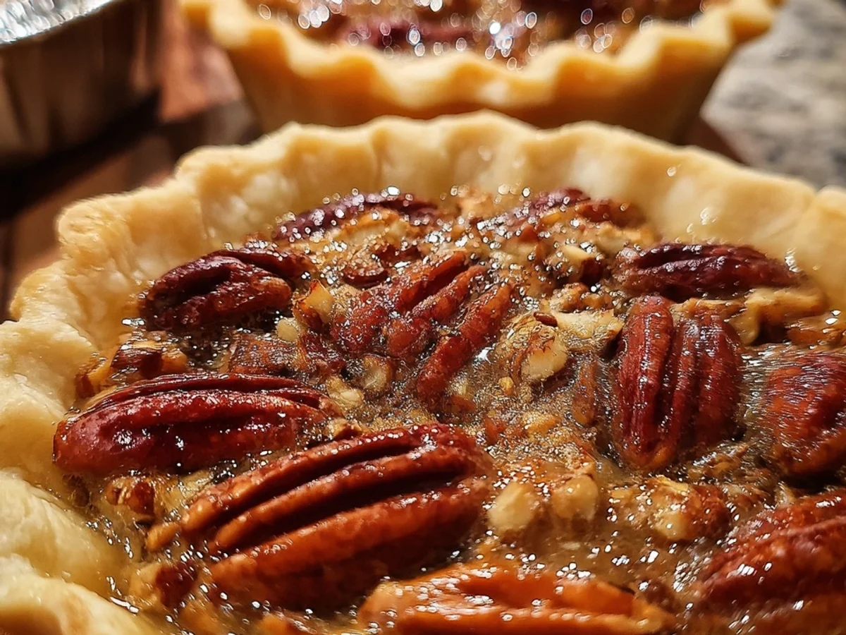 Mini Pecan Pie: Classic American Dessert for One - Image 2