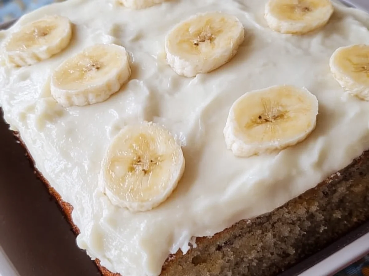 Moist Banana Cake with Cream Cheese Frosting Recipe - Image 2