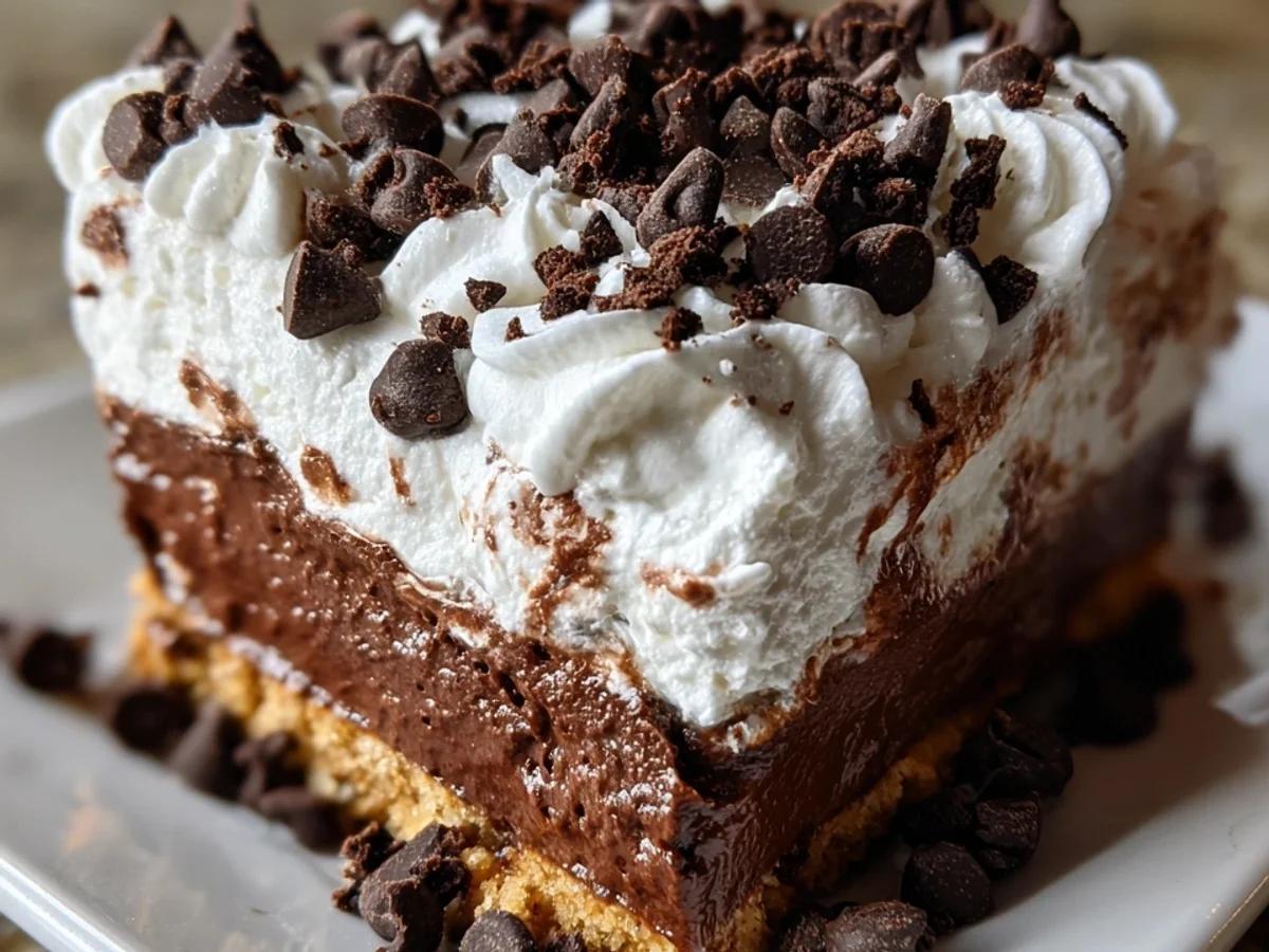 No-Bake Chocolate Lasagna: Easy Dessert Recipe - Image 2