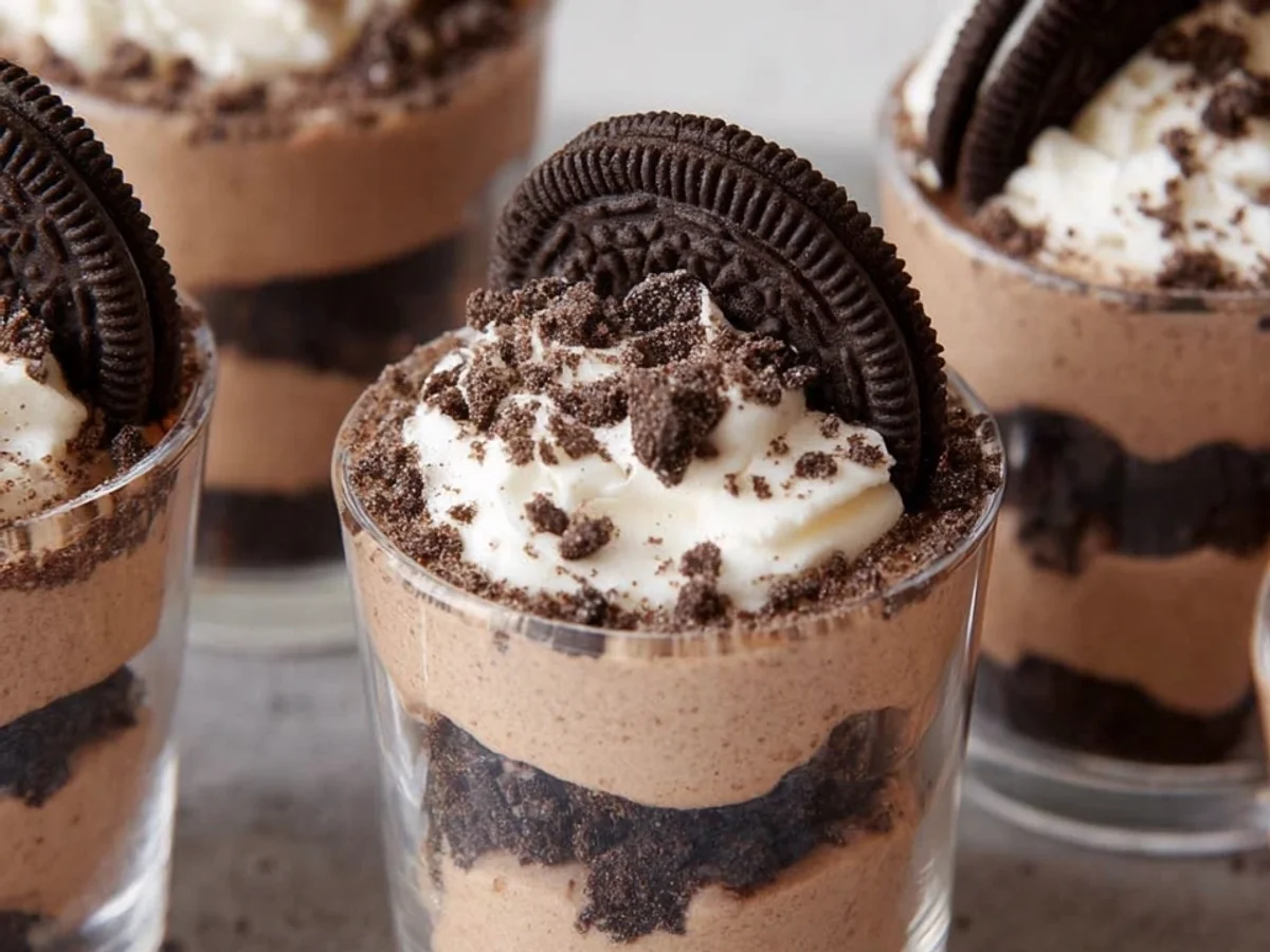 No Bake Oreo Dessert Cups: Easy Flavorful Treat - Image 2