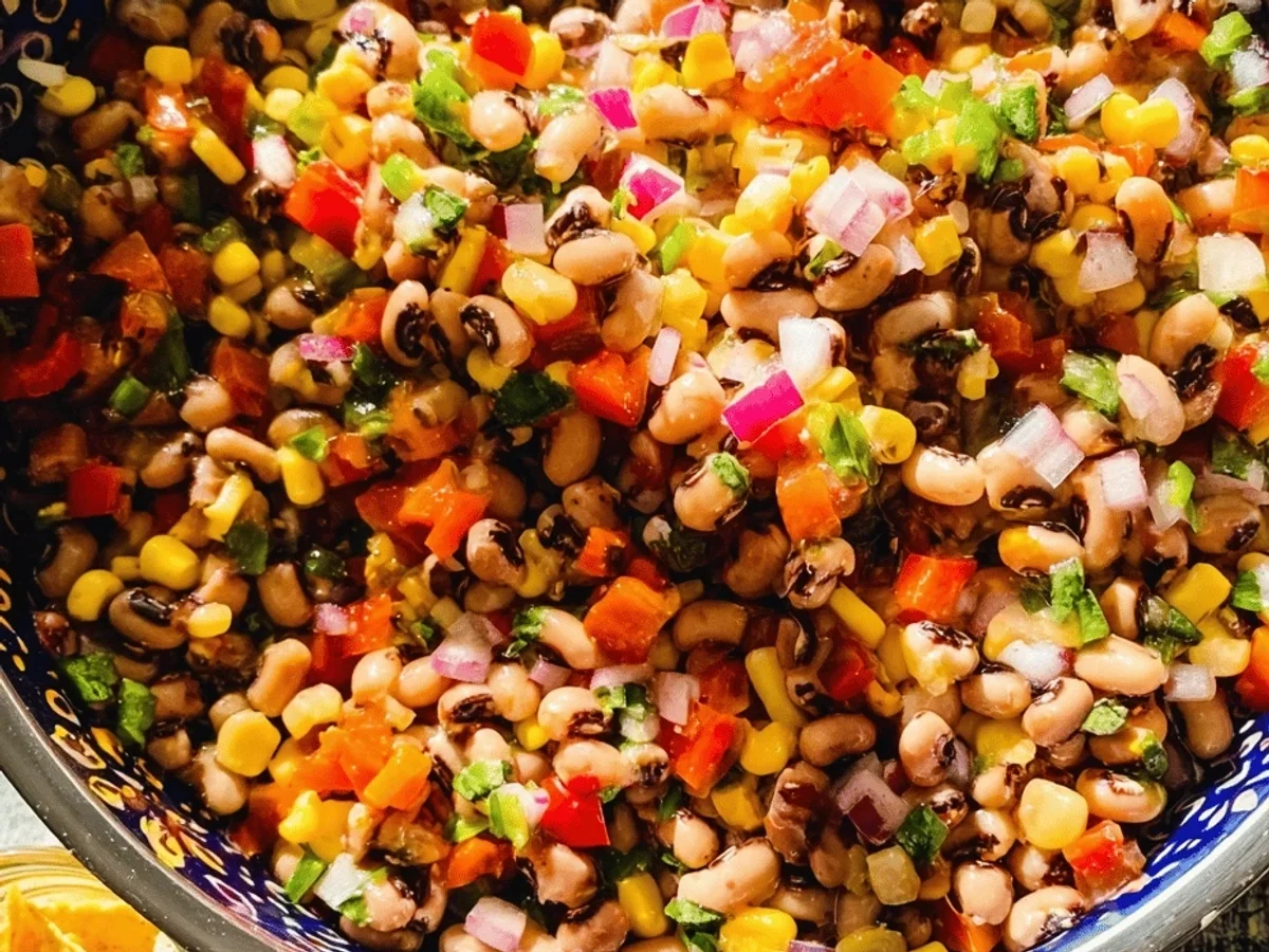 Original Texas Caviar Recipe: My Zesty Bean Dip! - Image 1