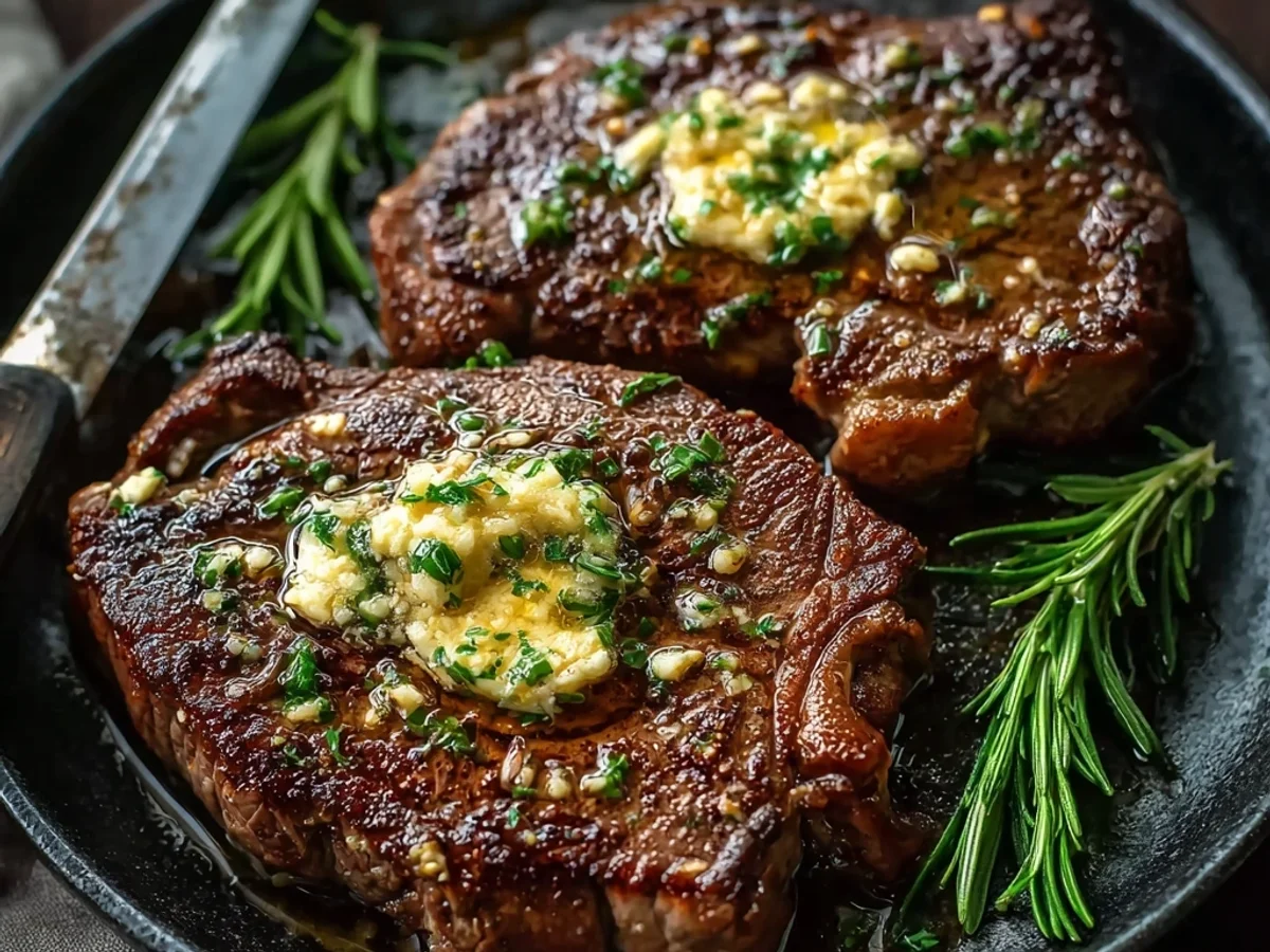 Pan Seared Steak with Garlic Butter: Crispy, Tender, Juicy - Image 2