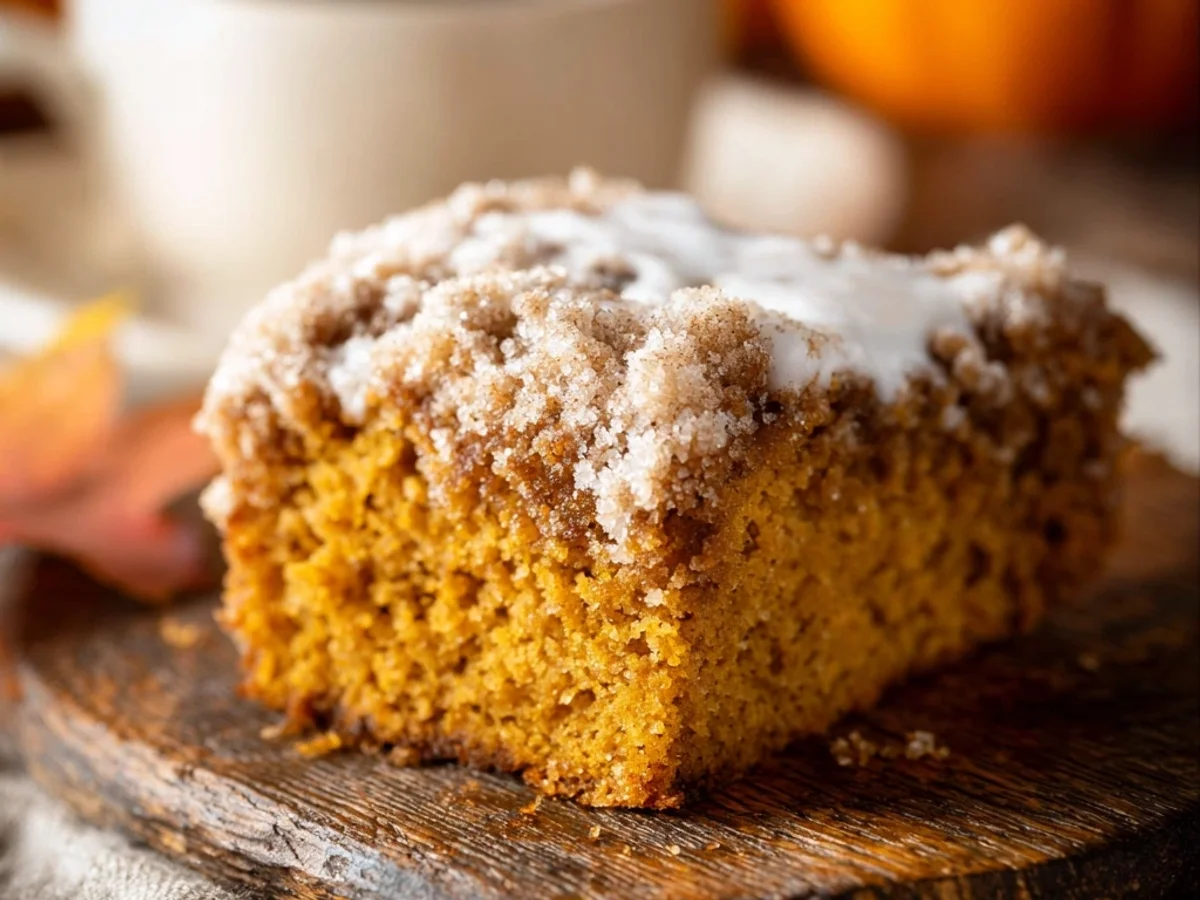 Pumpkin Coffee Cake with Streusel Swirl - Image 2