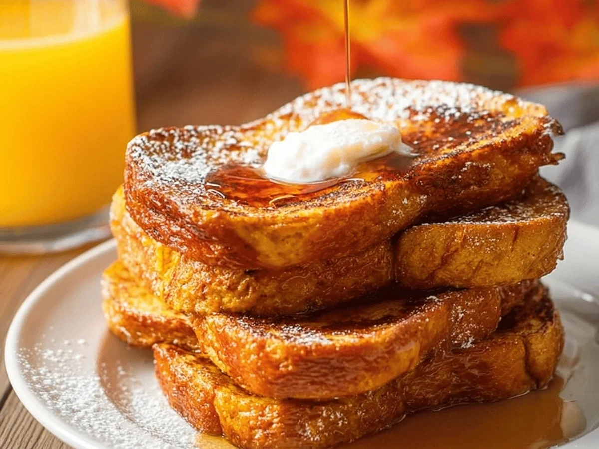 Pumpkin French Toast: Easy Fall Breakfast Recipe - Image 1